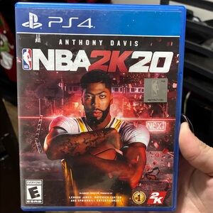 NBA 20 PS4 Game - Blue Case